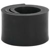 vidaXL Gummileiste f&uuml;r Schneepflug Schwarz 80x10x1 cm