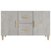 vidaXL Sideboard Betongrau 100x36x60 cm Holzwerkstoff