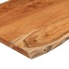 vidaXL Waschtischplatte 120x60x2,5 cm Rechteckig Massivholz Akazie