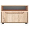 vidaXL TV-Schrank VISNES Sonoma-Eiche 60x40x38 cm Holzwerkstoff
