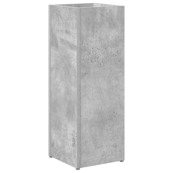 vidaXL Sonnenschirmhalter Beton Grau 20 x 20 x 55,5 cm Holzwerkstoff