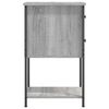 vidaXL Nachttische 2 Stk. Grau Sonoma 32x42x70 cm Holzwerkstoff