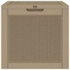 vidaXL Gartenbox Hellbraun 55,5x43x53 cm Polypropylen