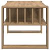 vidaXL Couchtisch Artisan-Eiche 92 x 49,5 x 45 cm Holzwerkstoff