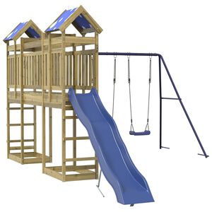 vidaXL Spielturm Impr&auml;gniertes Kiefernholz