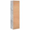 vidaXL B&uuml;cherregal Betongrau 40x30x152 cm Holzwerkstoff