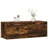 vidaXL Wandschrank R&auml;uchereiche 100x36,5x35 cm Holzwerkstoff