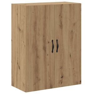 vidaXL Wandschrank Artisan-Eiche 69,5x34x90 cm Holzwerkstoff