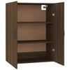 vidaXL H&auml;ngeschrank Braun Eichen-Optik 69,5x34x90 cm Holzwerkstoff