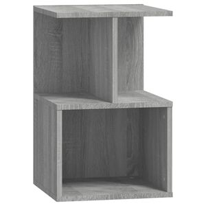 vidaXL Nachttisch Grau Sonoma 35x35x55 cm Holzwerkstoff