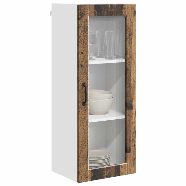 vidaXL K&uuml;chenschrank mit Regal Altholz 40 x 31 x 100 cm Holzwerkstoff
