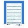 rillprint Selbstklebende Aufkleber Etiketten 105x37 mm 1000 Blatt Wei&szlig;