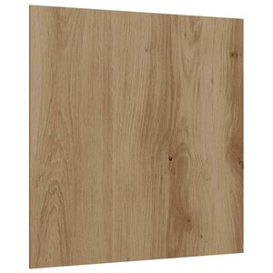 vidaXL Dekoplatten 50 stk. Artisan-Eiche 30 x 30 x 0,27 cm