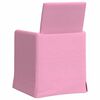 vidaXL Esszimmerst&uuml;hle 2 pcs Rosa 57 x 67 x 95 cm Stoff