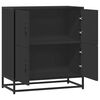vidaXL Sideboard Schwarz 68x35x76 cm Holzwerkstoff