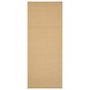 vidaXL Teppich Natur Sisal 100x250 cm