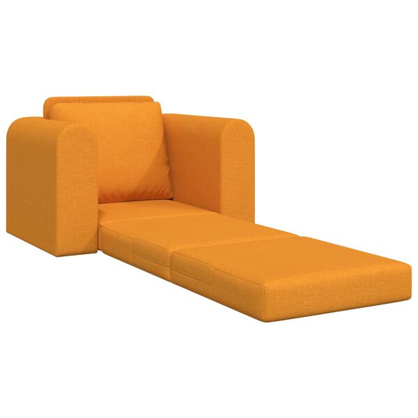 vidaXL Schlafsofa Dunkelgelb 98 x 71 x 83 cm Stoff