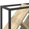 vidaXL Weinregal Sonoma-Eiche 51 x 18 x 52,5 cm Holzwerkstoff