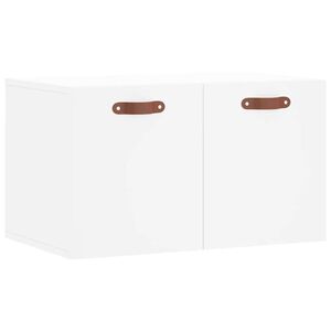 vidaXL Wandschrank Wei&szlig; 60x36,5x35 cm Holzwerkstoff