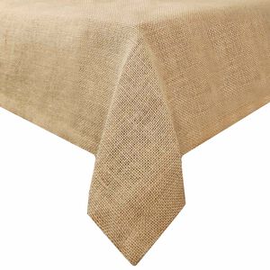 vidaXL Jute-Tischdecke Natur 140 x 240 cm 100% Tossa-Jute