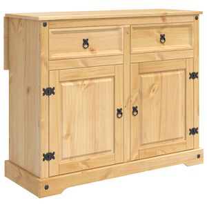 vidaXL K&uuml;cheninsel Set Honigwachs 112 x 70 x 91,5 cm Massiv-Kiefer