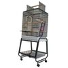 Strong Papageienk&auml;fig Villa Aurelia Silverstone Grau 56x43x154cm 93025