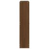 vidaXL Schuhschrank Braun Eichen-Optik 59x17x81 cm Holzwerkstoff