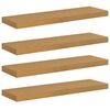 vidaXL Wandregal 4 pcs Beige 80 x 23,5 x 4 cm Holzwerkstoff