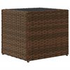 vidaXL Pflanzk&uuml;bel Braun 36x30x32 cm Poly Rattan