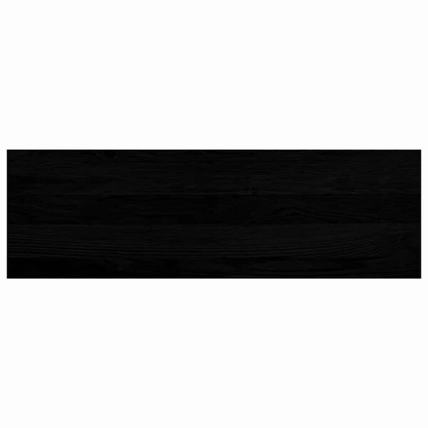 vidaXL Treppenstufen 4 Stk. Dunkelbraun 80x30x2 cm Massivholz Eiche