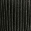 Capi Vase Groove Elegant 46x58 cm Schwarz