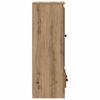 vidaXL Highboard mit Schubladen 3 pcs Artisan-Eiche Holzwerkstoff