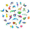 UNIDRAGON 314-tlg. Holzpuzzle Iridescent Chameleon King Size 31x41 cm
