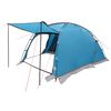 vidaXL Tunnelzelt Blau 361 x 235 x 147 cm
