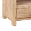 vidaXL TV-Schrank Massivholz Akazie 90x30x55 cm Hellbraun