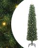 vidaXL K&uuml;nstlicher Weihnachtsbaum mit 300 LEDs mit St&auml;nder Gr&uuml;n 240 cm