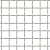vidaXL Wellengitter Edelstahl 50&times;50 cm 31&times;31&times;3 mm
