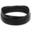 vidaXL Lederriemen Schwarz 1000 x 4 cm Leder