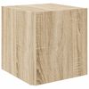 vidaXL Beistelltisch Sonoma-Eiche 33x33x34,5 cm Holzwerkstoff