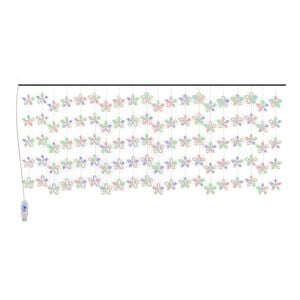 vidaXL LED Sternenvorhang Lichterkette 500 LED Bunt 8 Funktionen