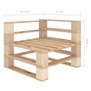vidaXL 5-tlg. Garten-Lounge-Set aus Paletten Holz