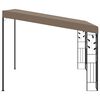 vidaXL Wand-Pavillon 3x3x2,5 m Taupe