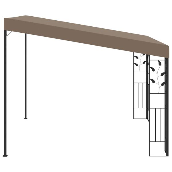 vidaXL Wand-Pavillon 3x3x2,5 m Taupe