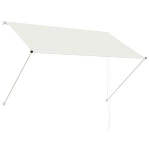 vidaXL Einziehbare Markise 200&times;150 cm Creme