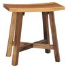 vidaXL Badhocker Massives Suarholz
