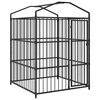 vidaXL Outdoor-Hundezwinger mit Überdachung 150 x 150 x 200 cm