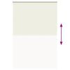 vidaXL Verdunkelungsrollo Cremewei&szlig; 150x210cm Stoffbreite 146,6cm
