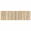 vidaXL 7-tlg. TV-Schrank-Set Sonoma-Eiche Holzwerkstoff