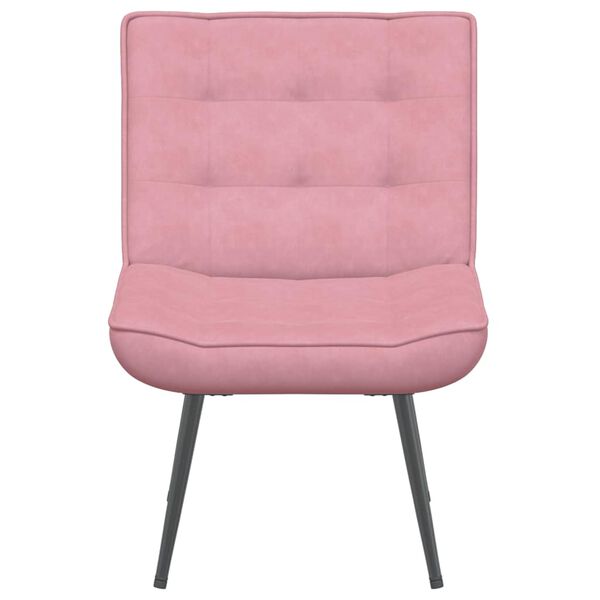 vidaXL Relaxsessel Rosa 64x74x84 cm Samt