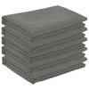 vidaXL Tischdecke 5 stk. Rechteckig Hellgrau 140 x 140 cm